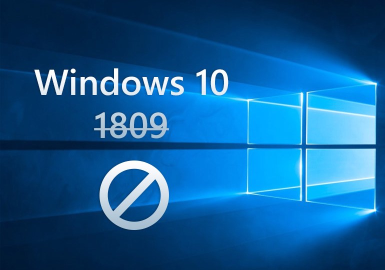 windows 10 october 2018 bloccato